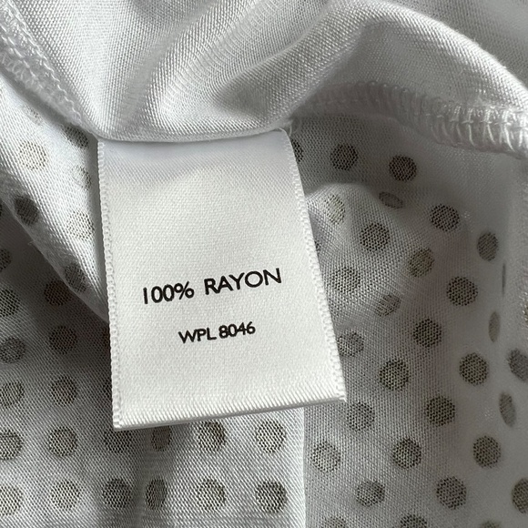 INC International Concepts White Cold Shoulder Tank W/Silver Grommets Sz M NWOT - Picture 9 of 11